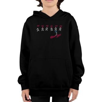Down Syndrome Awareness More Love Lucky Few Arrows Youth Hoodie | Mazezy