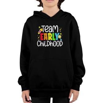Early Childhood Team Special Education Sped Teacher Youth Hoodie | Mazezy