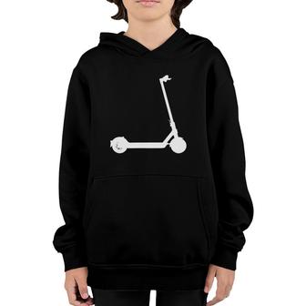 Electric Scooter Powerful Electric Motor Youth Hoodie | Mazezy