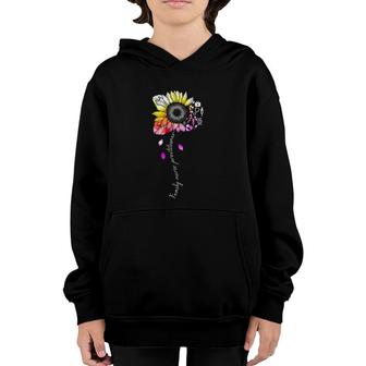 Family Nurse Practitioner Fnp Week Colorful Sunflower Youth Hoodie | Mazezy