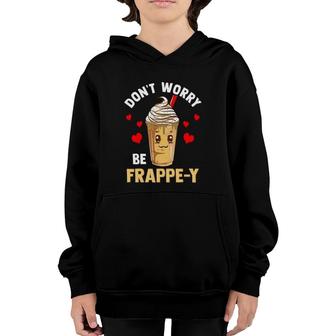 Frappuccino Lover Caffeinated Coffee Lovers Youth Hoodie | Mazezy