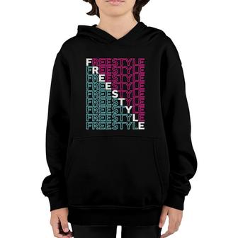 Freestyle Full Front 80S Electronic Dance Music Youth Hoodie | Mazezy