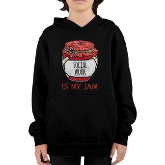 Fun Social Worker Gifts Women Cute Social Work Youth Hoodie | Mazezy
