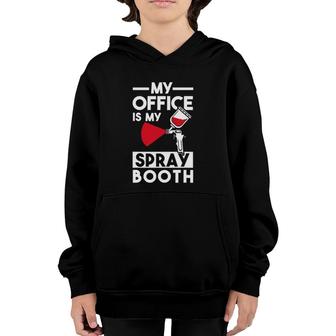 Funny Car Auto Painter Painting Gift Office Spray Booth Youth Hoodie | Mazezy