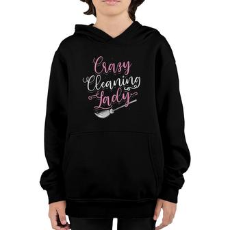 Funny Cleaning Lady Housekeeping Gift For Housekeeper Women Youth Hoodie | Mazezy