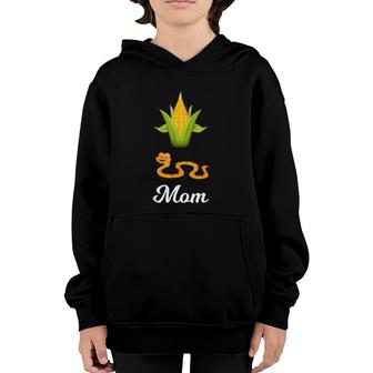 Funny Corn Snake For Mom Mothers Day Gift Mama Mommy Youth Hoodie | Mazezy
