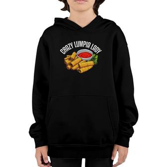 Funny Lumpia Gift For Women Mom Pinoy Filipino Food Lovers Youth Hoodie | Mazezy