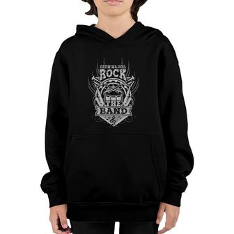 Funny Marching Band Drum Majors Rock Music Practice Youth Hoodie | Mazezy
