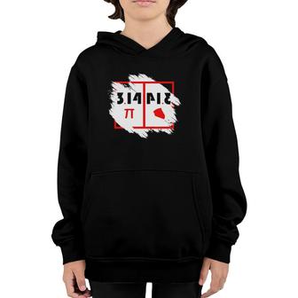 Funny Pi Day Pi Math For Pi Day 314 Pie Youth Hoodie | Mazezy