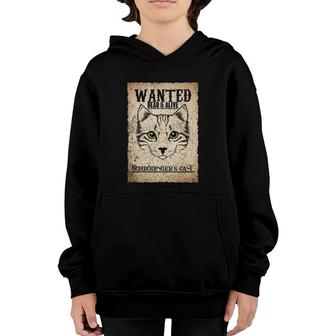 Funny Quantum Mechanics Physicist Gift Idea Schrodinger's Cat Youth Hoodie | Mazezy