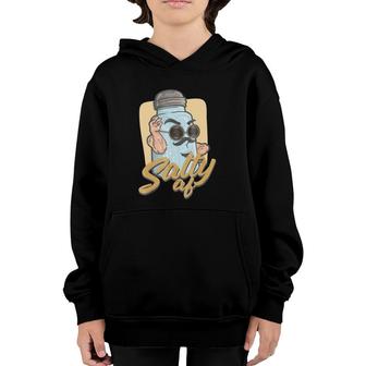 Funny Salty Af Sarcastic Novelty Hipster Sassy Youth Hoodie | Mazezy