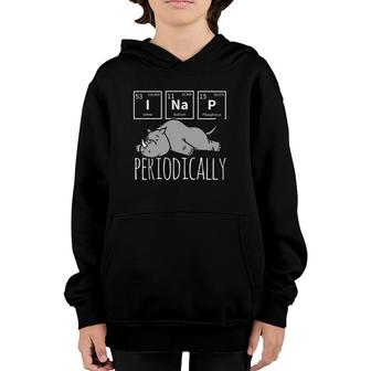 Funny Science I Nap Periodic Table Meme Meh Rhino Gift Youth Hoodie | Mazezy