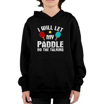 Funny Table Tennis For Men Women Paddle Ping Pong Player Youth Hoodie | Mazezy