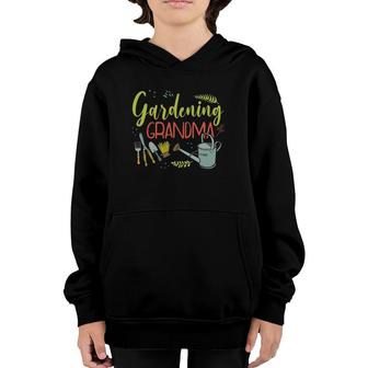 Gardening Grandma - Gardener Plant Grower Garden Youth Hoodie | Mazezy