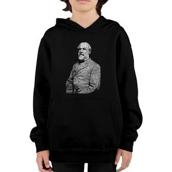 General Robert E Lee Living Monument Nation Redneck Southern Youth Hoodie | Mazezy