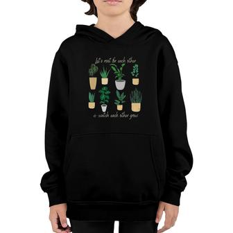 Get Rooted Watch Others Grow Plants Gardening Team Youth Hoodie | Mazezy DE