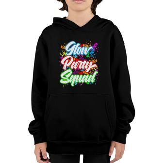 Glow Party Squad Bright Collection Tank Top Youth Hoodie | Mazezy