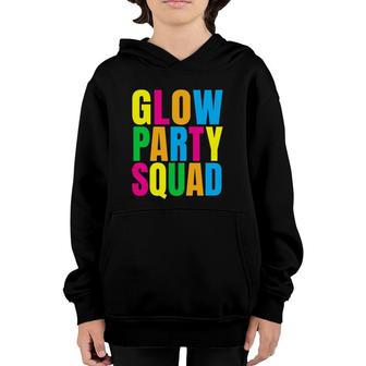 Glow Party Squad Glow Party Youth Hoodie | Mazezy