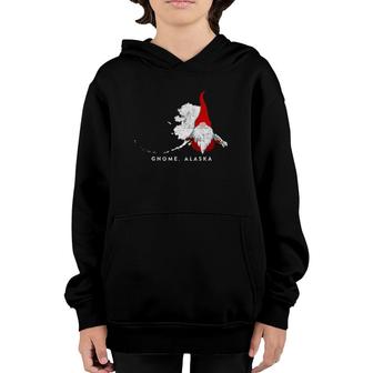Gnome Alaska For Nome Alaska Fans Gnome Lovers Youth Hoodie | Mazezy