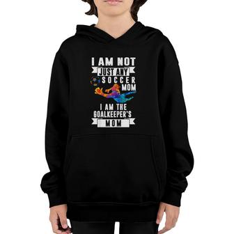 Goalkeeper Mom Soccer Goalie Mama Mommy Mother Sports Lover Youth Hoodie | Mazezy