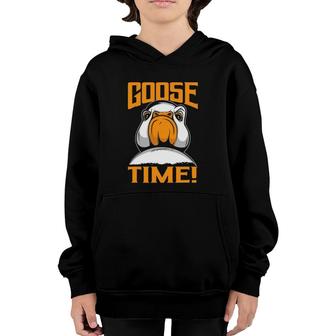 Goose Time Great Goose Design Goslings Youth Hoodie | Mazezy