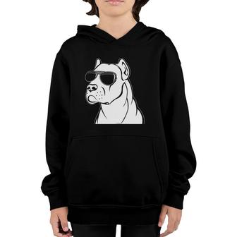 Great Gift For Christmas Very Cool Dogo Argentino Youth Hoodie | Mazezy