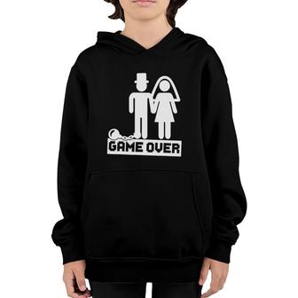Groom Gifts Bachelor Party Groom Ball Chain Wedding Youth Hoodie | Mazezy