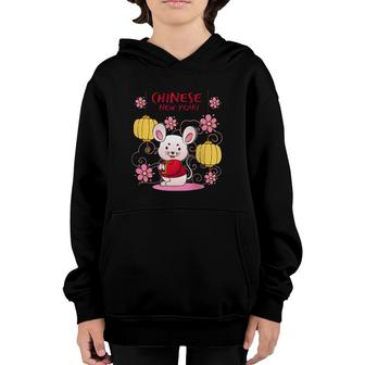 Happy New Year 2020 Year Of The Rat Tee Hand Drawn Raglan Baseball Tee Youth Hoodie | Mazezy