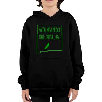 Hatch New Mexico Chile Captital Usa Green Chile Youth Hoodie | Mazezy