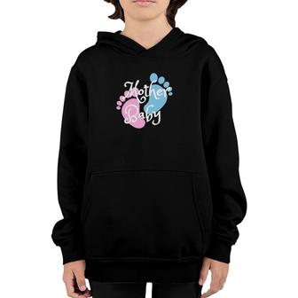 Holiday Themed Stork For Mother-Baby Nurses Youth Hoodie | Mazezy