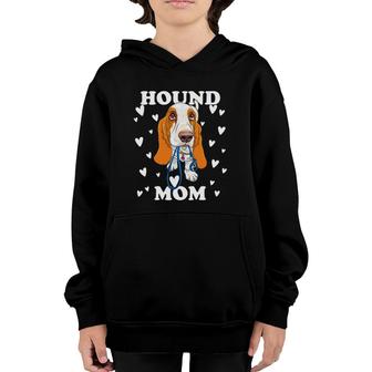 Hound Mom Mummy Mama Mum Mommy Mother's Day Mother Youth Hoodie | Mazezy