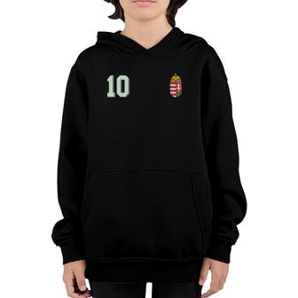 Hungary Soccer Jersey Hungarian Retro Football Youth Hoodie | Mazezy