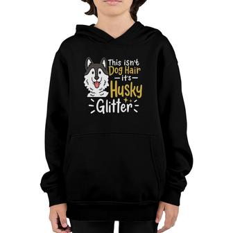 Husky Lover Owner Gifts Husky Hair Youth Hoodie | Mazezy