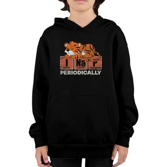 I Nap Periodically Cute Animal Napping Funny Sleeping Tiger Youth Hoodie | Mazezy