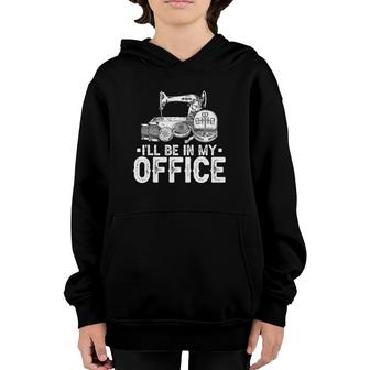 I'll Be In My Office, Sewing For Women Youth Hoodie | Mazezy