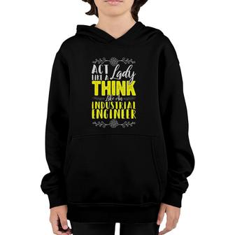 Industrial Engineer For Women Engineering Funny Gift Youth Hoodie | Mazezy
