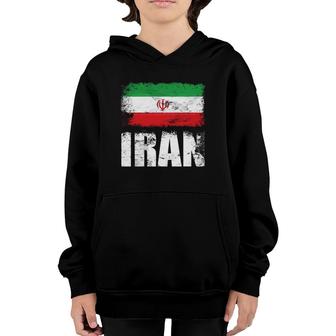 Iran Flag Iranian Flag Youth Hoodie | Mazezy