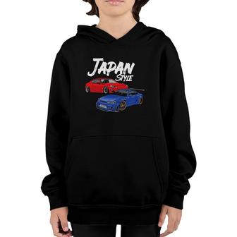 Japan Style Jdm Cars Auto Youth Hoodie | Mazezy