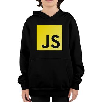 Javascript Programmer Web Developer Gift For Programming Js Youth Hoodie | Mazezy
