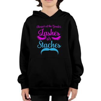 Keeper Of The Gender Lashes Or Stashes For Women Youth Hoodie | Mazezy