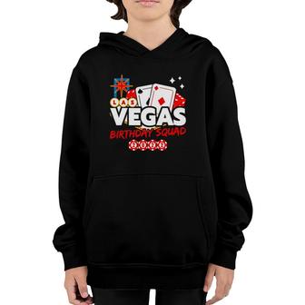 Las Vegas Birthday - Vegas Trip 2022 - Vegas Birthday Squad Youth Hoodie | Mazezy