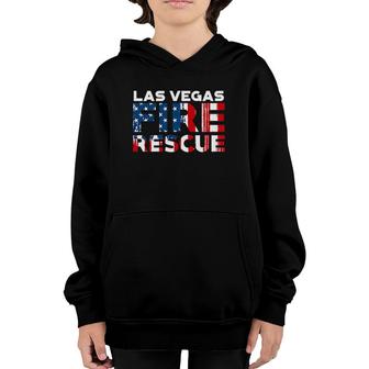 Las Vegas Nevada Fire Rescue Department Firefighters Youth Hoodie | Mazezy