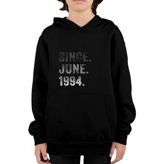 Legend Since June 1994 Tee 28Th Birthday Gift Retro Youth Hoodie | Mazezy