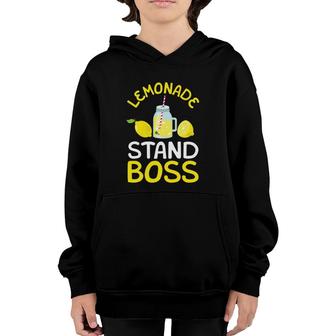 Lemonade Stand Boss Lemon Juice Gift Youth Hoodie | Mazezy