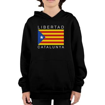 Libertad Catalunya Catalan Catalonia Independence Espana Youth Hoodie | Mazezy