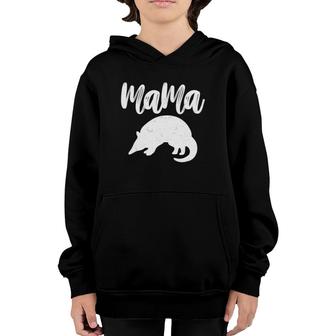 Mama Armadillo Gifts For Mother Youth Hoodie | Mazezy UK