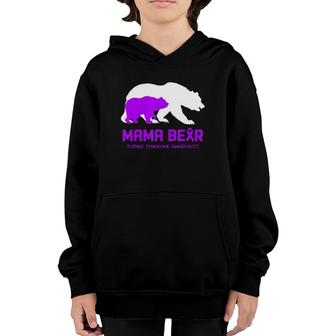 Mama Bear Turner Syndrome Awareness For Women Men Youth Hoodie | Mazezy