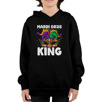 Mardi Gras King Carnival Celebrations Party Festival Costume Youth Hoodie | Mazezy CA
