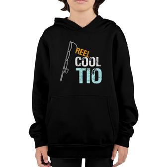 Mens Reel Cool Tio Spanish Mexican Uncle Gift From Niece Nephew Youth Hoodie | Mazezy AU