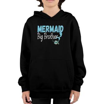 Mermaid Big Brother Fun Merman Family Matching Tee Youth Hoodie | Mazezy